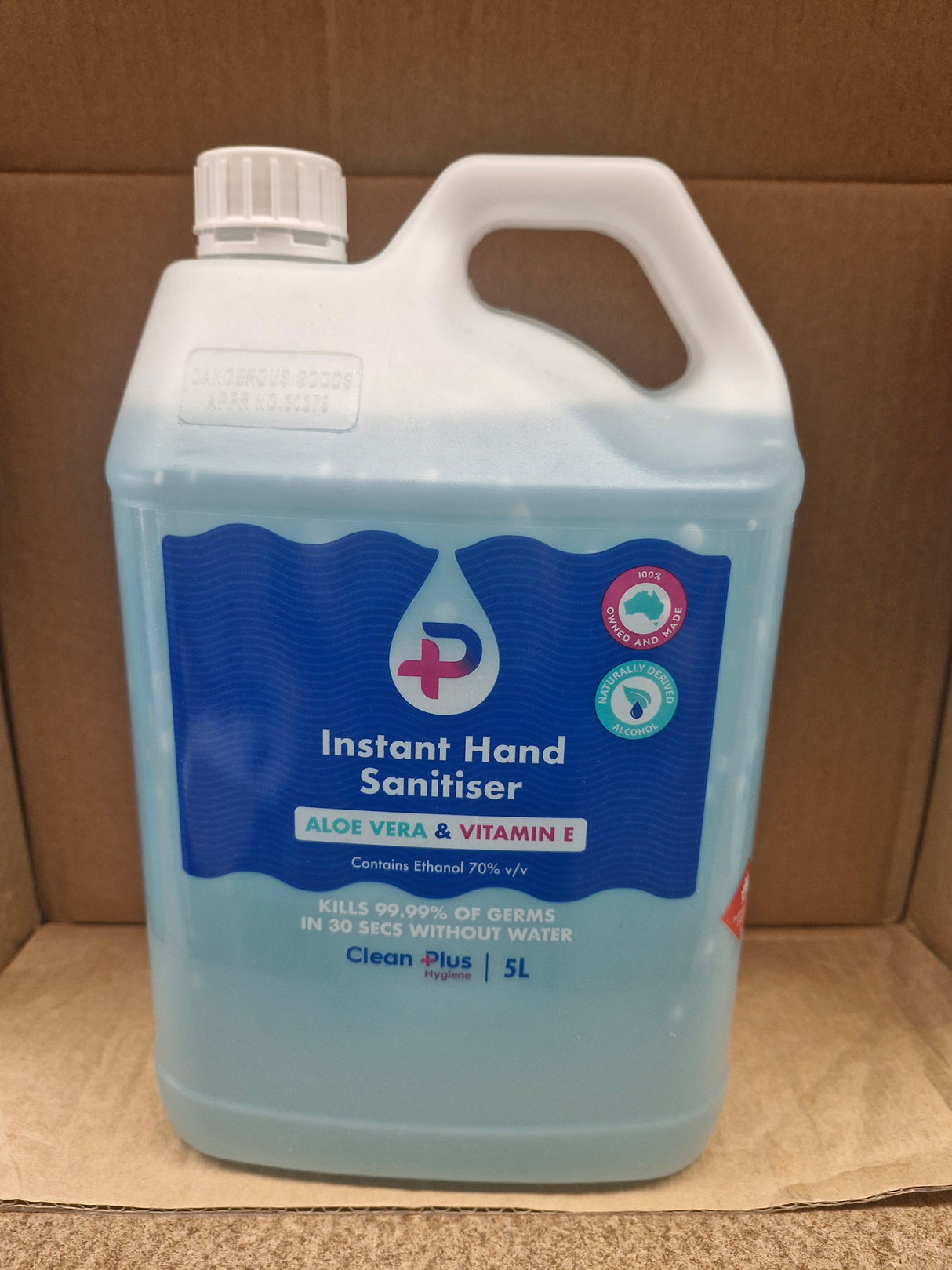 Instant Hand Sanitiser Gel - Alcohol Based Gel, 5L