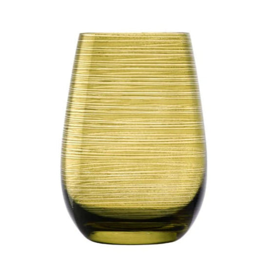Tumbler - 470ml, Twister, Olive: Pack of 24