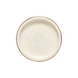 Plate - 262mm, Casafina Poterie,  Cream, with Caramel line: Pack of 6