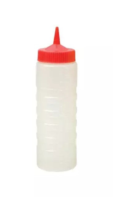 Sauce Bottle - Red, 750ml: Pack of 12