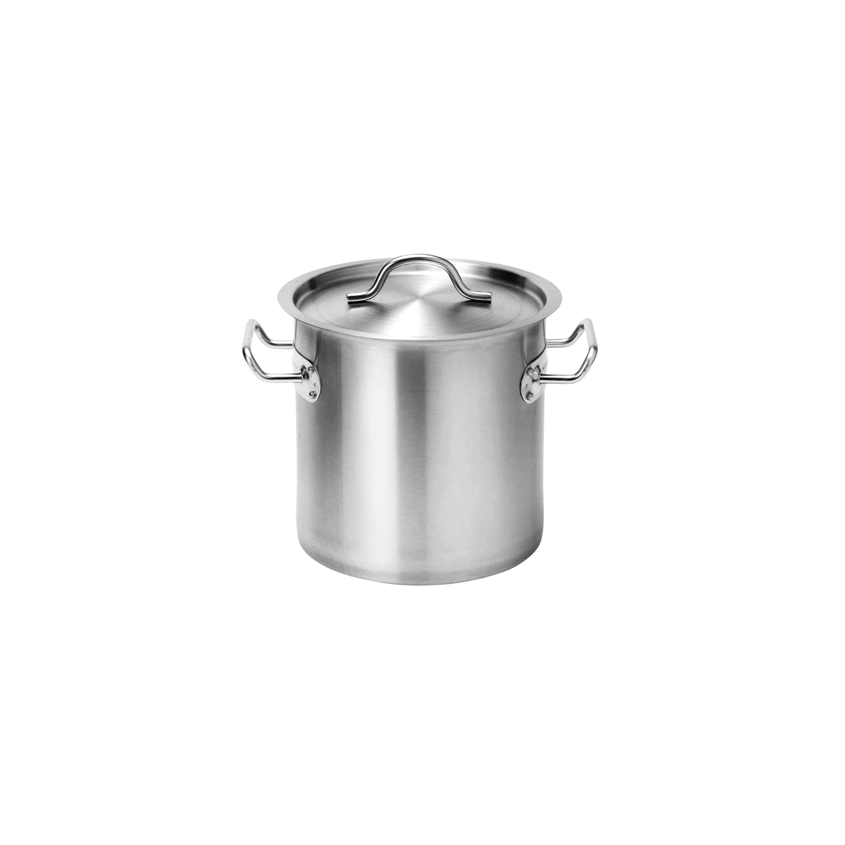  Stock Pot W/Lid 200X200Mm Stainless Steel Tri-Ply 6Lt