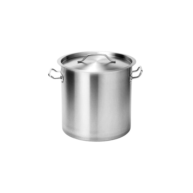  Stock Pot W/Lid 280X280Mm Stainless Steel Tri-Ply 17Lt