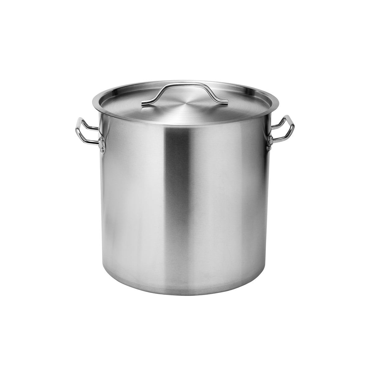  Stock Pot W/Lid 350X350Mm Stainless Steel Tri-Ply 33Lt