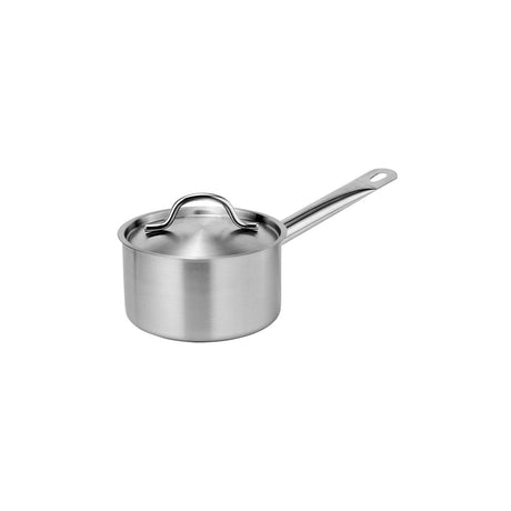   Saucepan W/Lid 160X95Mm Stainless Steel Tri-Ply 2.0Lt