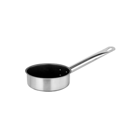  Non Stick Saute Pan W/Lid 140X55Mm Stainless Steel Tri-Ply 800Ml