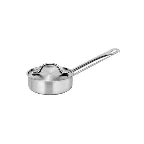  Saute Pan W/Lid 180X65Mm Stainless Steel Tri-Ply 1.6Lt
