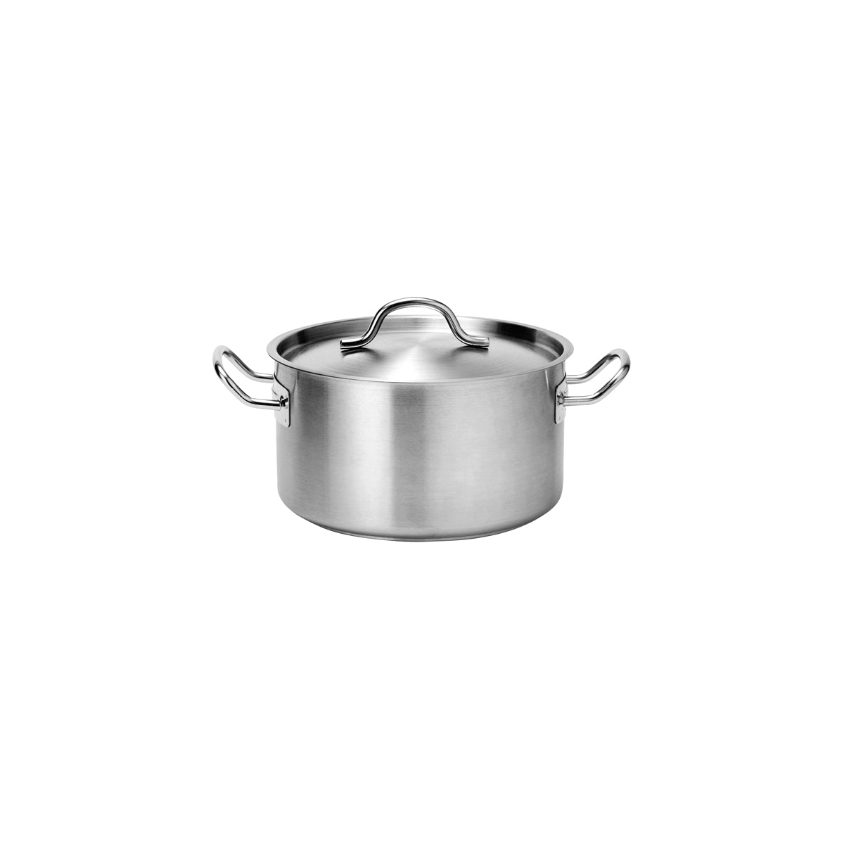  Sauce Pot W/Lid 220X130Mm Stainless Steel Tri-Ply 5.0Lt