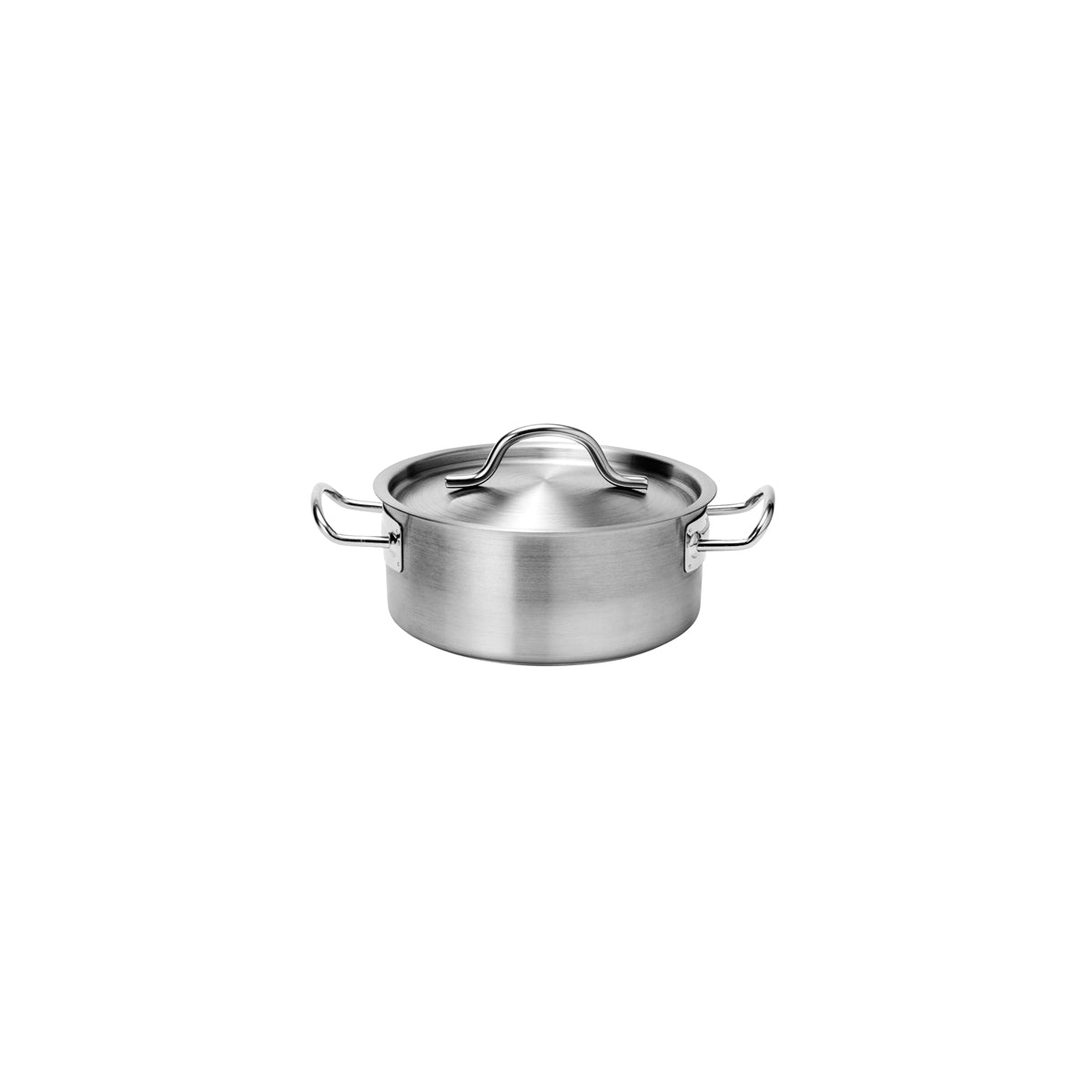  Low Castainless Steelerole W/Lid 140X55Mm Stainless Steeltri-Ply 800Ml