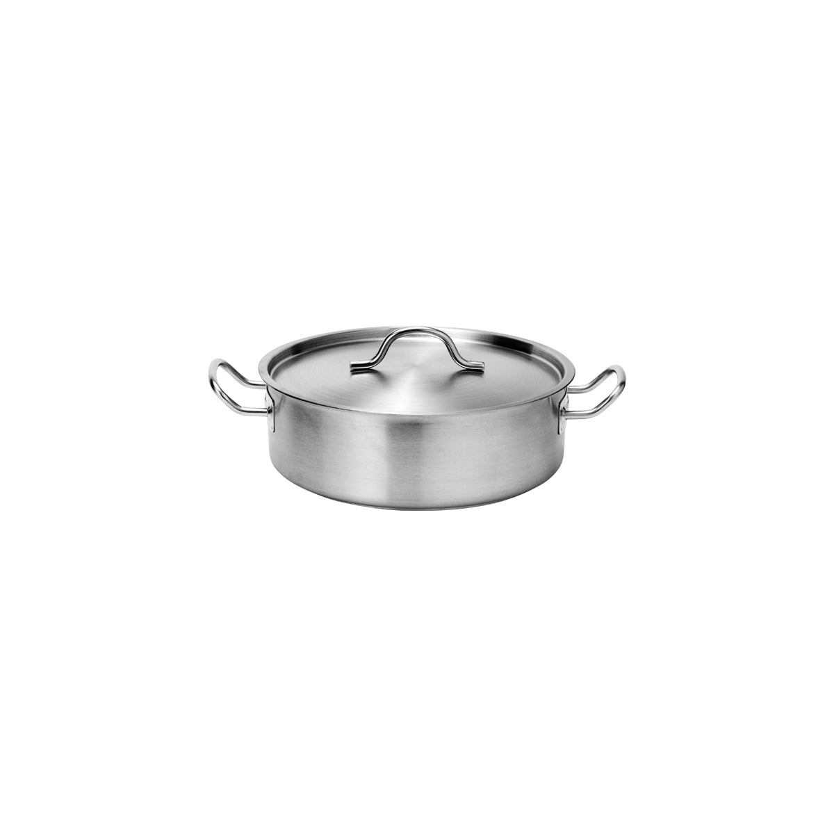  Low Castainless Steelerole W/Lid 260X85Mm Stainless Steeltri-Ply 4.5Lt