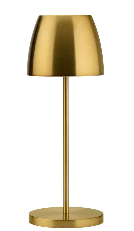 Montserrat Led Cordless Lamp 300mm Brushed Gold: Pack of 6