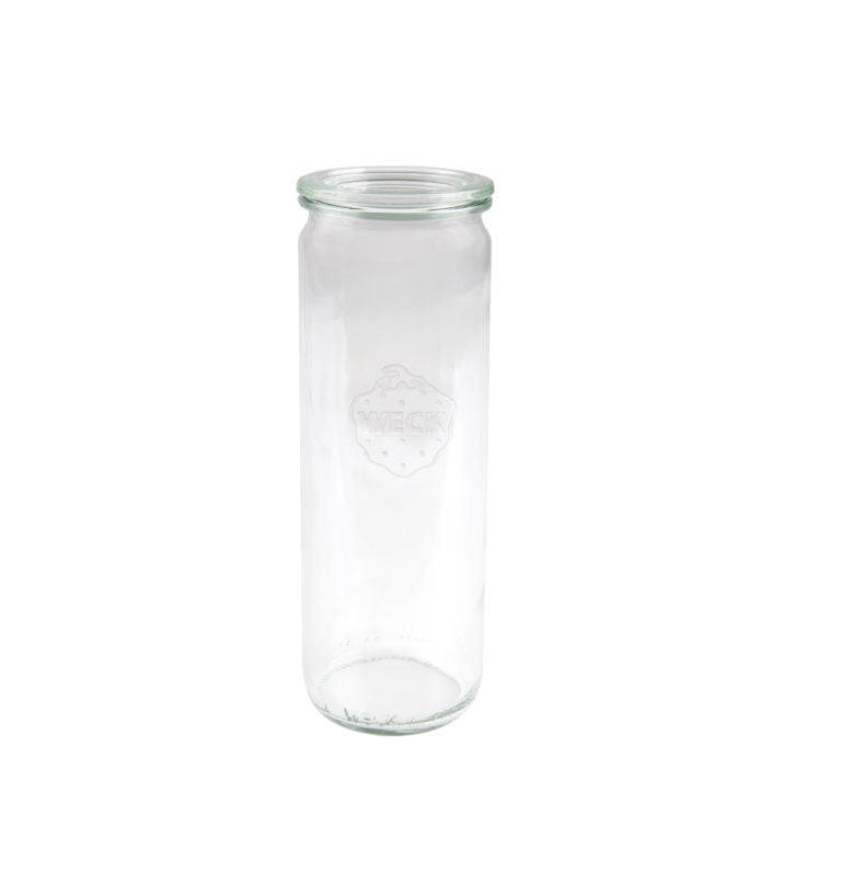 Cylinder Glass Jar w-lid (905) - 600mL, 60x210mm: Pack of 4