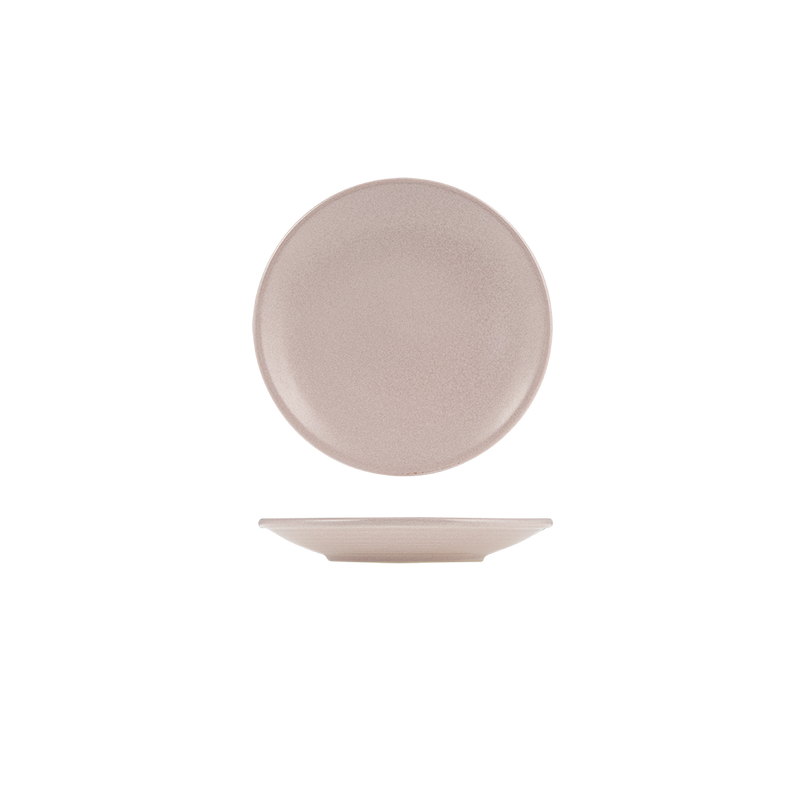 Zuma Pearl Blush - Coupe Tapas Plate 180mm: Pack of 6