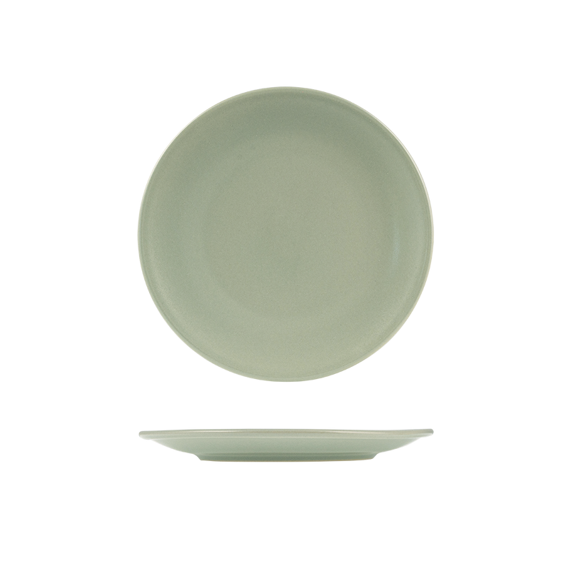 Zuma Pearl Pistachio - Coupe Plate 230mm: Pack of 6