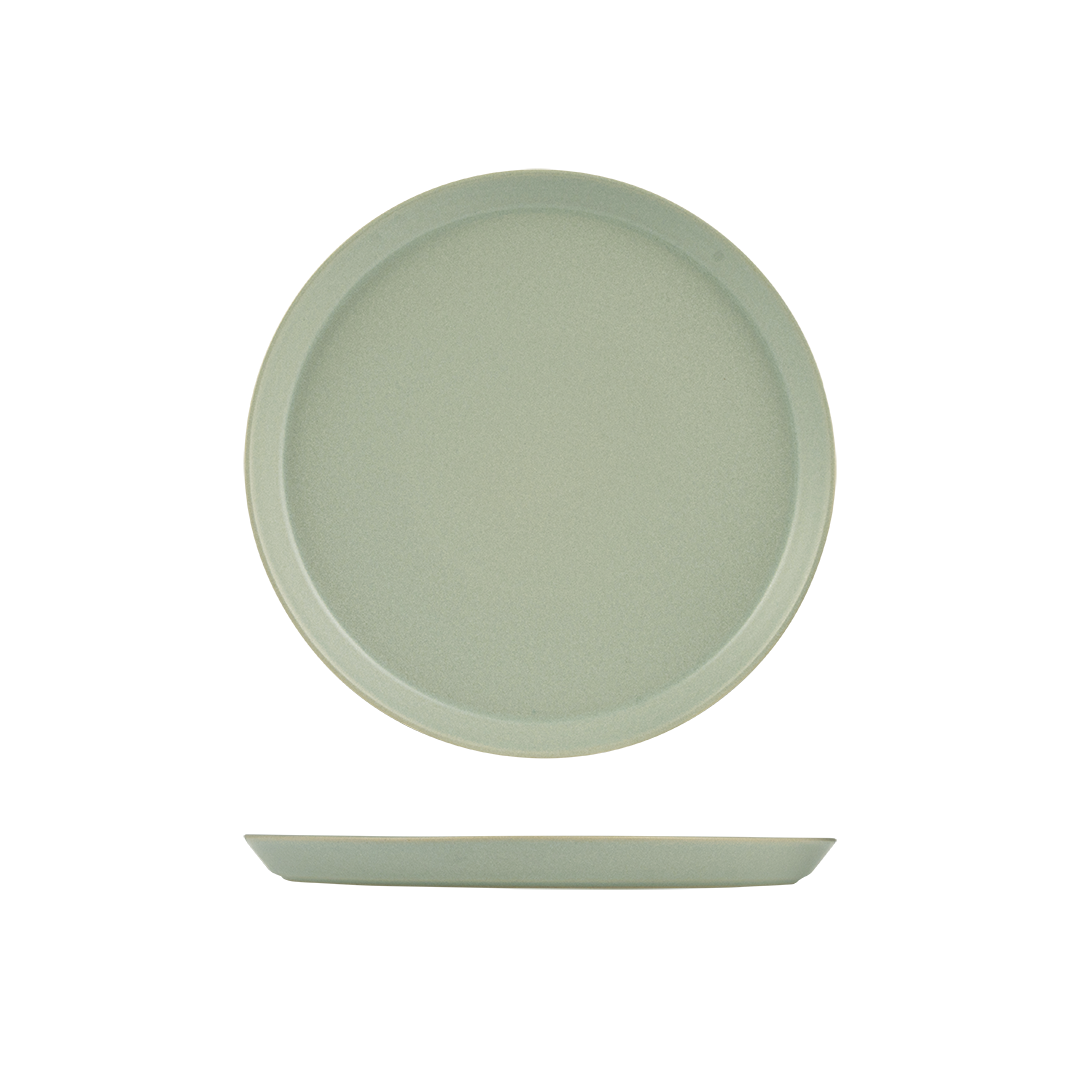 Zuma Pearl Pistachio - Tapered Plate 280mm: Pack of 6