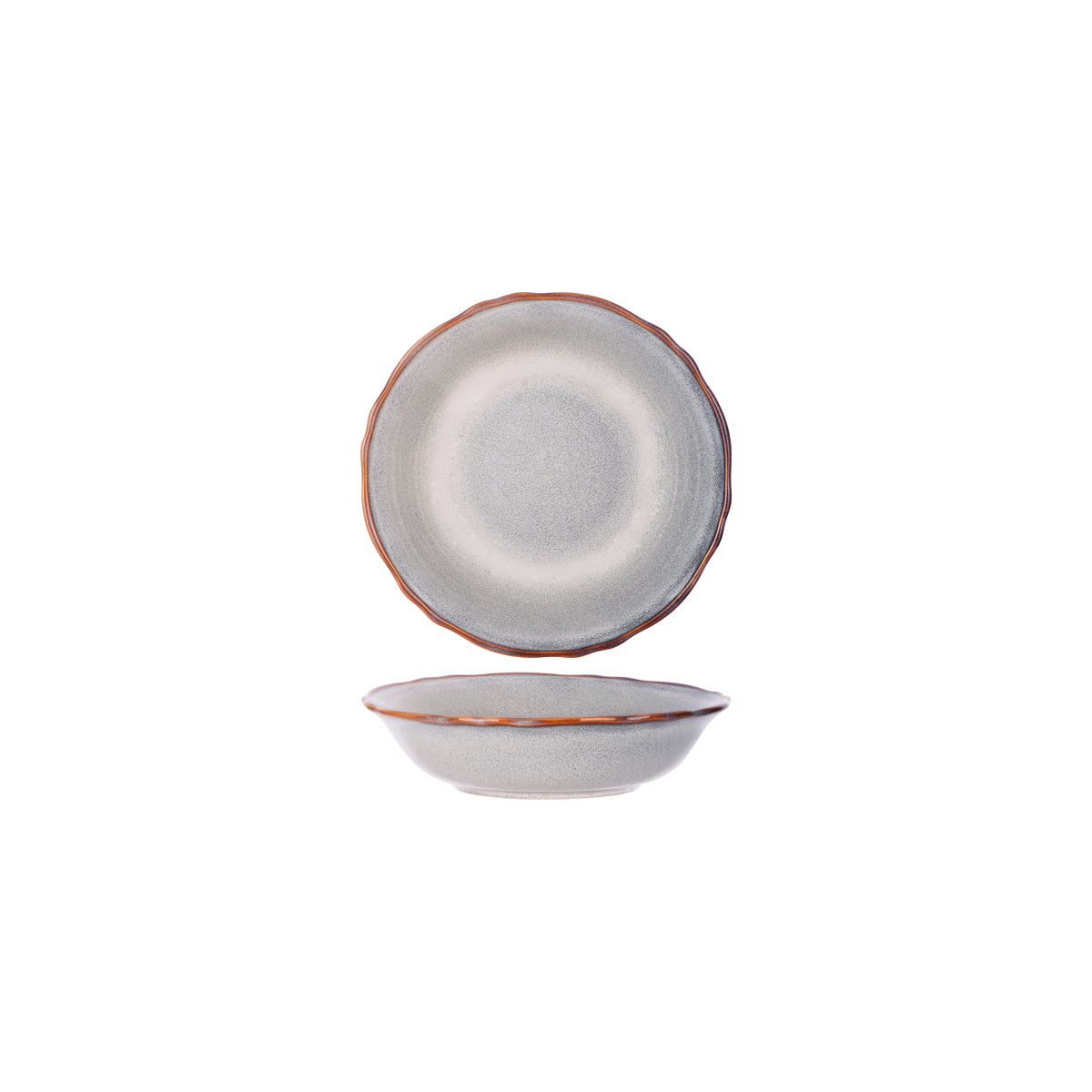 Tablekraft Provincial Vintage Flare Bowl 190 x 50mm, Ivory Mist: Pack of 6