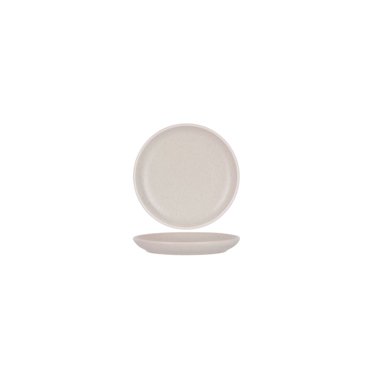 Tablekraft Urban Round Coupe Plate 160Mm Sand: Pack of 6