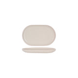 Tablekraft Urban Sand Oval Plate 250 x 160mm, Sand: Pack of 4