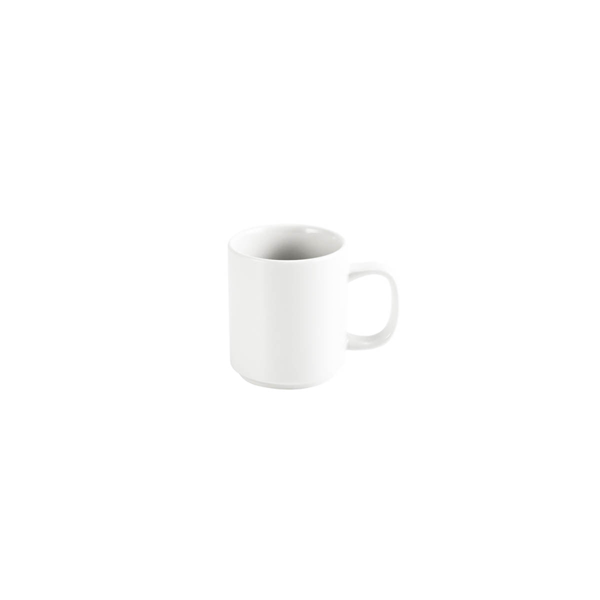 Core White Banquet Coffee Mug Stack 275ml: Pack of 6