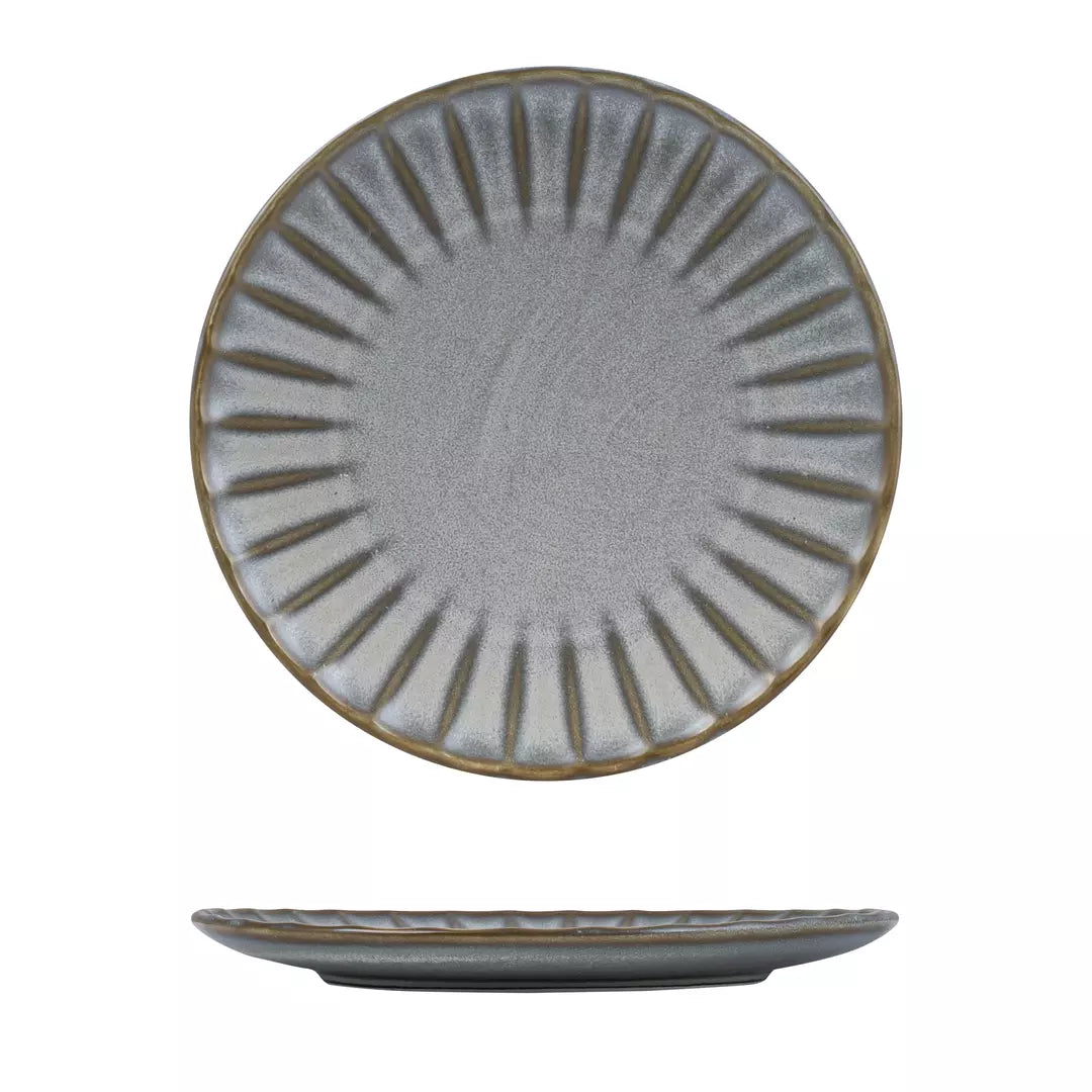 Round Plate - 260mm, Scallop Chic: Pack of 4