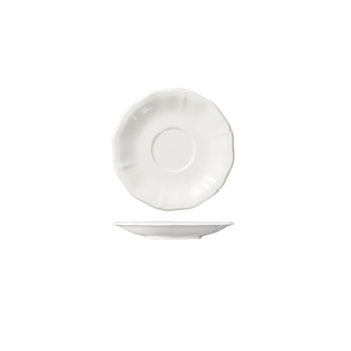 Saucer 154mm Astoria White