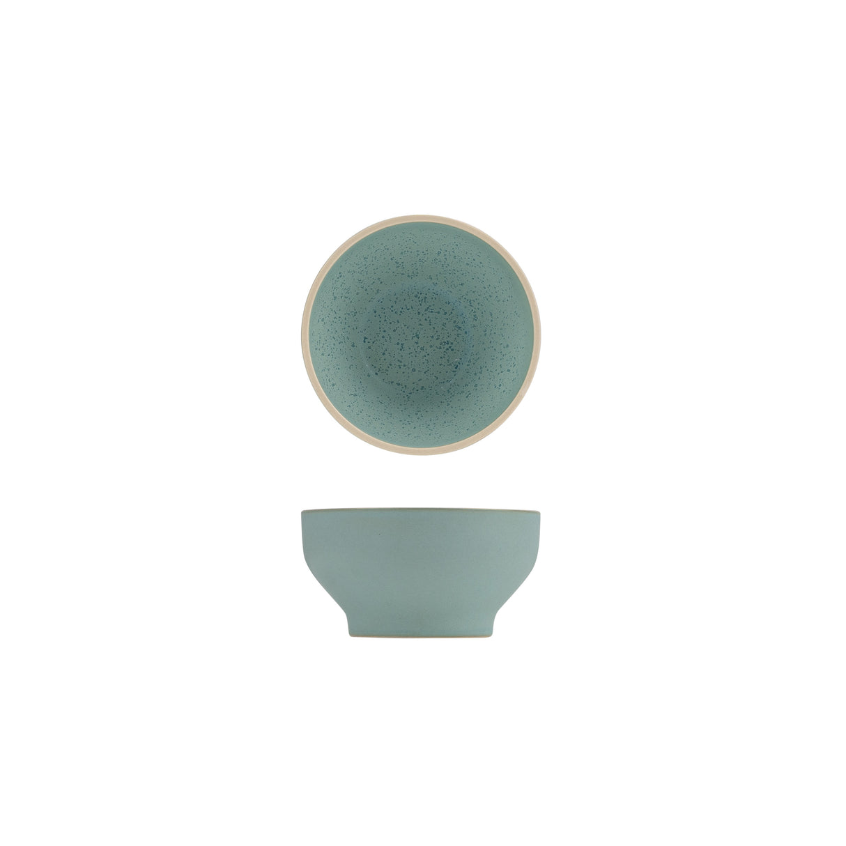 Round Bowl - 115 Mm, frosted blue: Pack of 6