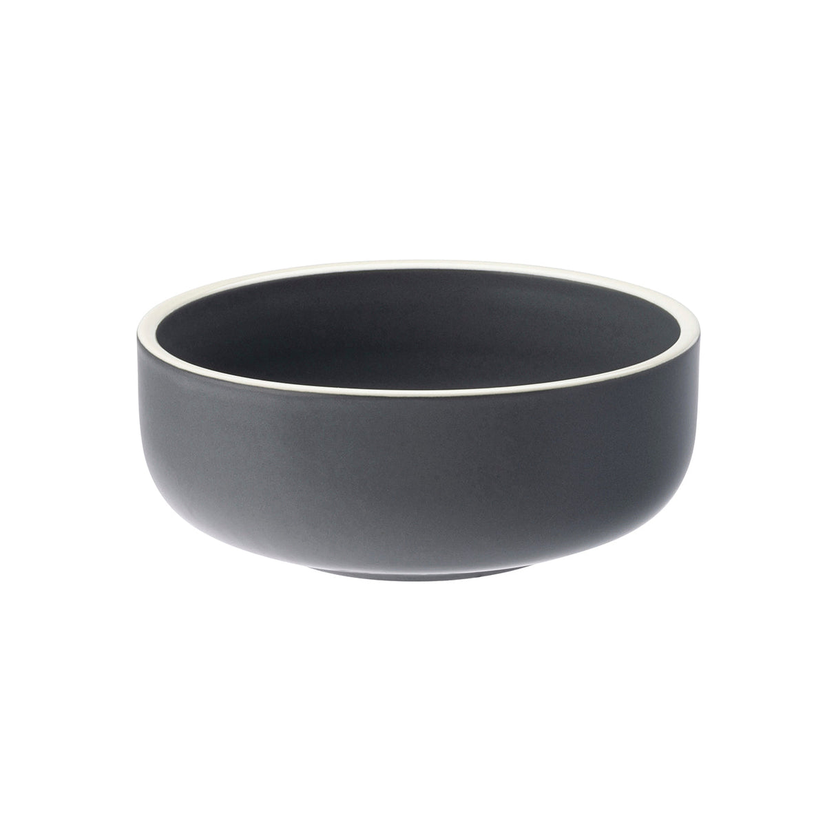 Round Bowl - 145mm - Utopia Forma Charcoal: Pack of 6