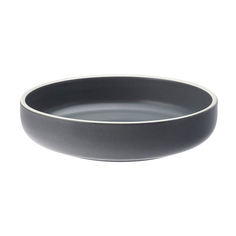 Share Bowl - 175mm - Utopia Forma Charcoal: Pack of 6