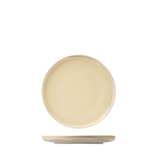 Round Plate - 170mm - Utopia Oregon Buttermilk: Pack of 6