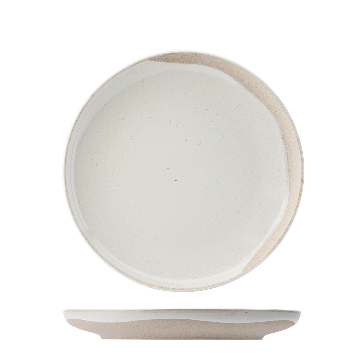 Round Plate - 255mm - Utopia Oregon Cloud: Pack of 6