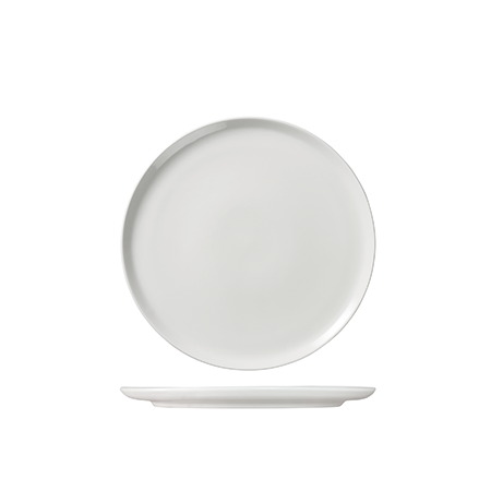 Round Flat Plate Coupe 220mm Serenity: Pack of 12
