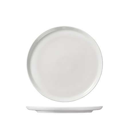 Round Flat Plate Coupe 250mm Serenity: Pack of 12