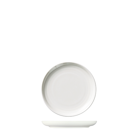 Round Plate Coupe 170mm Artisan Ivory: Pack of 12
