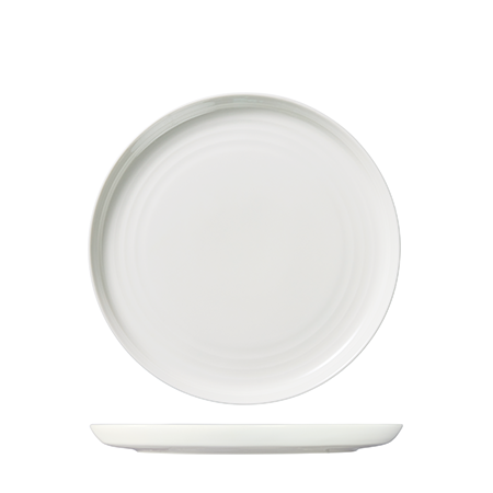 Round Plate Coupe 270mm Artisan Ivory: Pack of 6