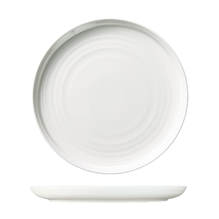 Round Plate Coupe 300mm Artisan Ivory: Pack of 6