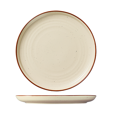 Round Plate Coupe 300mm Artisan Coast: Pack of 6