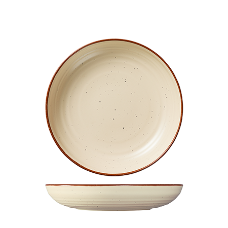 Round Bowl Coupe 250mm, 1320ml Artisan Coast: Pack of 6
