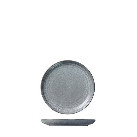 Round Plate Coupe 170mm Artisan Granite Grey: Pack of 12