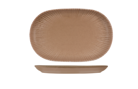 Oval Platter  Coupe370X240mm - Adel: Pack of 6