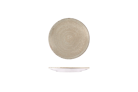 Round Plate - Coupe170mm - Mocha: Pack of 12