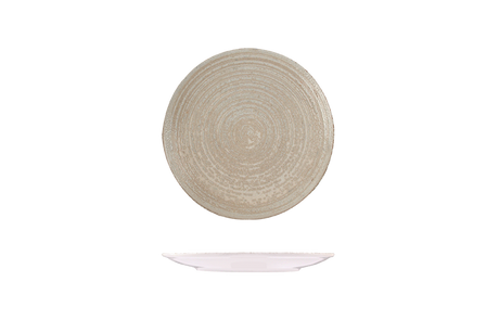 Round Plate - Coupe 270mm - Mocha: Pack of 12