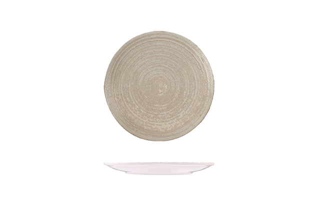 Round Plate - Coupe 270mm - Mocha: Pack of 12