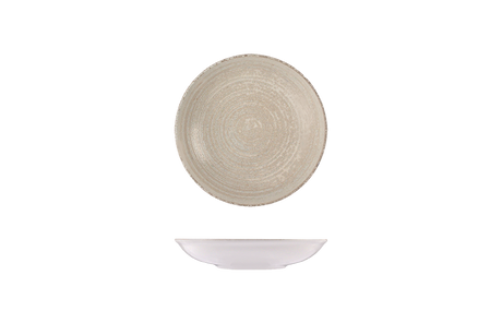 Share Bowl  - Coupe 200mm - Mocha: Pack of 12