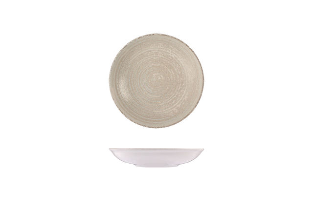 Share Bowl  - Coupe 200mm - Mocha: Pack of 12