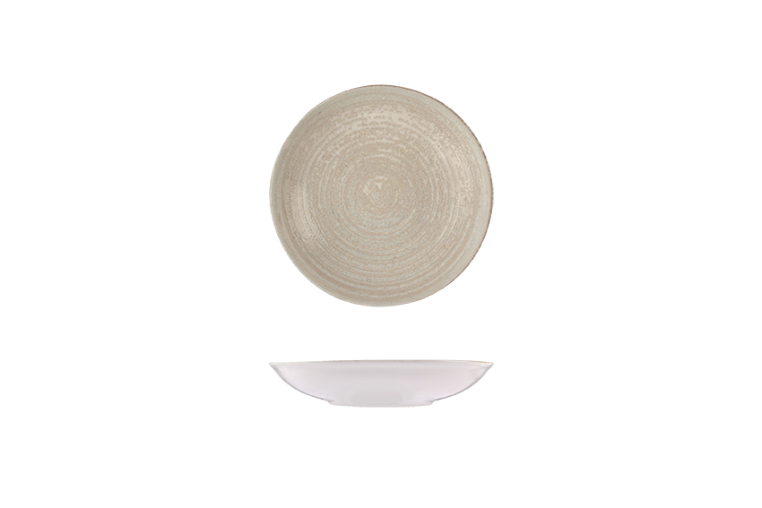 Share Bowl - Coupe 220mm - Mocha: Pack of 12