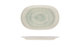 Oval Platter  330mm X 210mm -Glacier: Pack of 6