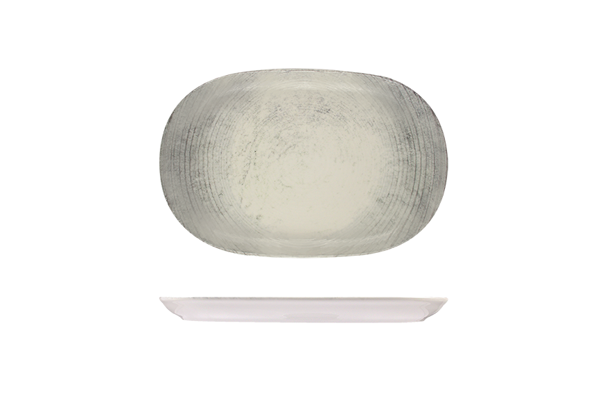 Oval Platter  370mm X 240mm - Fume: Pack of 6