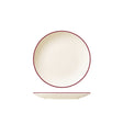 Round Plate Coupe - 190mm  - Modest Maroon: Pack of 12