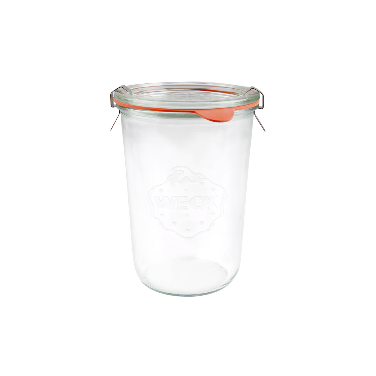 Complete Glass Jar with Lid,Seal and clamps (743)  850ml , 100x147mm: Pack of 6