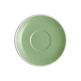 120mm sage saucer on white background