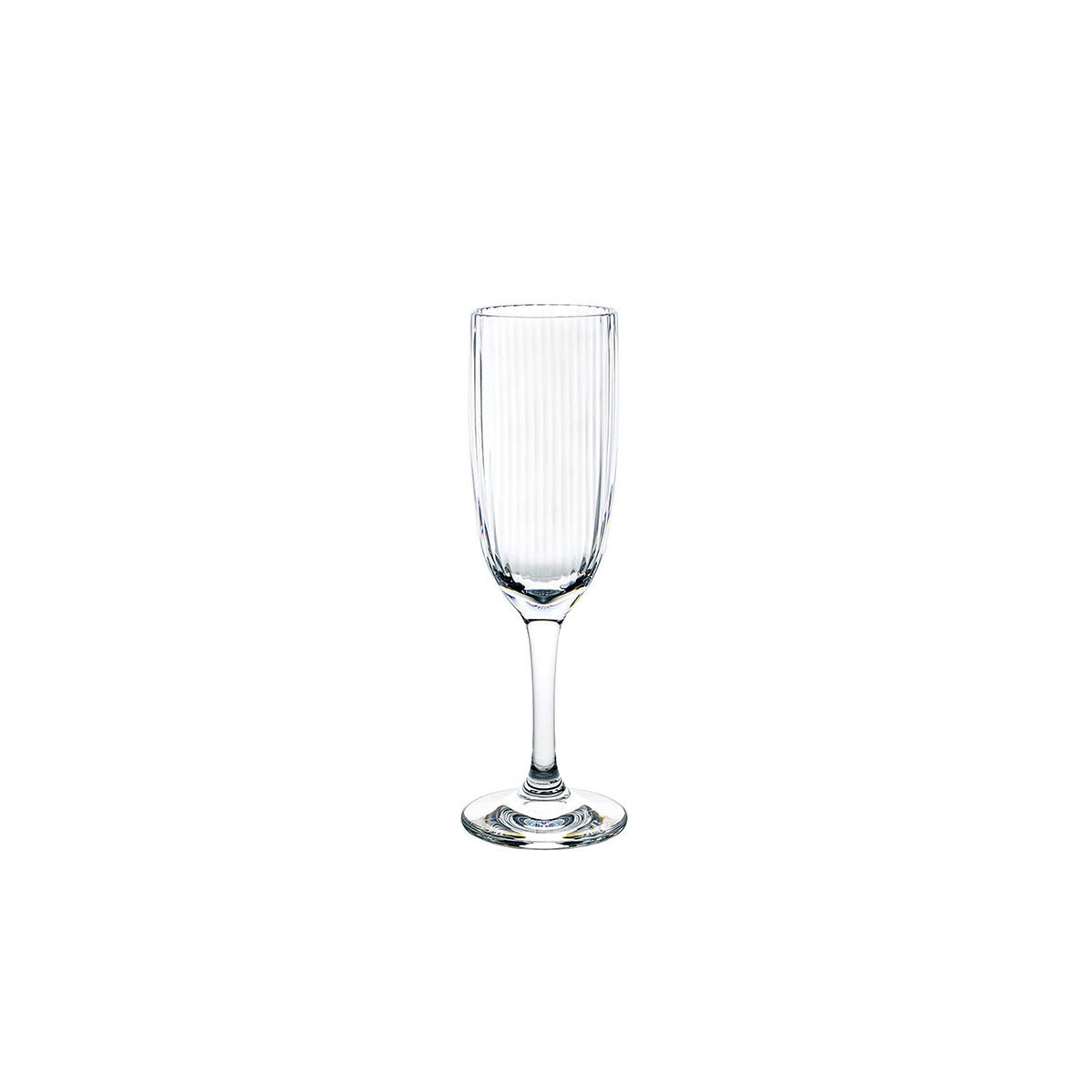 Unbreakable Bamboo Champagne Flute, Polycarbonate - 130ml: Pack of 4